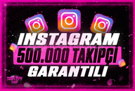 ☘️[GARANTİLİ] 500000 TAKİPÇİ☘️