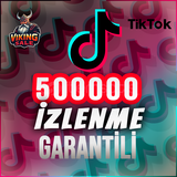 ⭐️ [GARANTİLİ] 500.000 TİKTOK İZLENME ⭐
