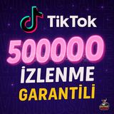 ⭐️ [GARANTİLİ] 500.000 TİKTOK İZLENME ⭐