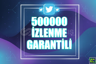 ⭐️ [GARANTİLİ] 500000 TWİTTER İZLENME ⭐
