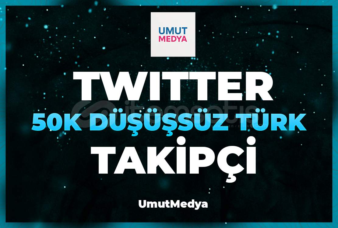 Garantili 50K Aktif Twitter Türk Takipçi! Garantili 50K Aktif Twitter Türk Takipçi!