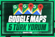 ⭐[TÜRK] 5X GOOGLE MAPS YORUM GARANTİLİ