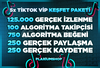 ⭐GARANTİLİ ⭐ 5X TİKTOK GERÇEK KEŞFET PAKETİ 1