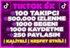 ⭐[GARANTİLİ] 5X TİKTOK KEŞFET PAKETİ | HIZLI⭐