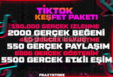 ⭐GARANTİLİ | 6X TİKTOK KEŞFET PAKETİ 5 | ⭐