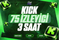 ⚡ [GARANTİLİ] 75 CANLI YAYIN İZLENME 3 SAAT ⚡