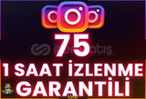 ⭐️ [GARANTİLİ] 75 İNSTAGRAM CANLI İZLENME ⭐