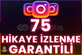 ⭐️ [GARANTİLİ] 75 İNSTAGRAM HİKAYE İZLENME ⭐