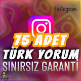 ⭐️ [GARANTİLİ] 75 İNSTAGRAM İSTEDİĞİNİZ YORUM ⭐