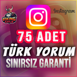 ⭐️ [GARANTİLİ] 75 İNSTAGRAM İSTEDİĞİNİZ YORUM ⭐