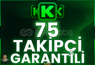 ⭐️ [GARANTİLİ] 75 KİCK TAKİPÇİ ⭐