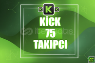 ⭐️ [GARANTİLİ] 75 KİCK TAKİPÇİ ⭐