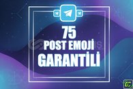 ⭐️ [GARANTİLİ] 75 TELEGRAM POST EMOJİ⭐