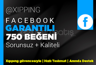 GARANTİLİ | 750 BEĞENİ FACEBOOK | KALİTELİ