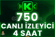 ⭐️ [GARANTİLİ] 750 CANLI YAYIN İZLENME 4 SAAT⭐