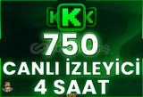⭐️ [GARANTİLİ] 750 CANLI YAYIN İZLENME 4 SAAT⭐