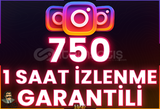 ⭐️ [GARANTİLİ] 750 İNSTAGRAM CANLI İZLENME ⭐