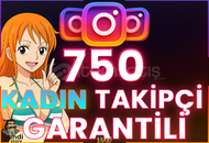 ⭐️ [GARANTİLİ] 750 İNSTAGRAM KADIN TAKİPÇİ ⭐
