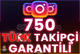 ⭐️ [GARANTİLİ] 750 İNSTAGRAM TÜRK TAKİPÇİ ⭐