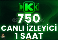 ⭐️ [GARANTİLİ] 750 KİCK CANLI YAYIN İZLENME ⭐