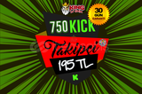 ⚜️[Garantili] 750 KICK TAKİPÇİ - 195 TL