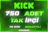 ⭐️[GARANTİLİ] 750 KİCK TAKİPÇİ | DÜŞMEZ !⭐️