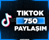 ⭐️[GARANTİLİ]⭐️ 750 Paylaşım | TikTok