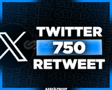 ⭐️[GARANTİLİ]⭐️ 750 Retweet | Twitter (X)