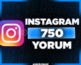 ⭐️[GARANTİLİ]⭐️ 750 Yorum | Instagram