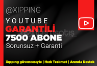 GARANTİLİ | 7500 ABONE YOUTUBE | SORUNSUZ GARANTİLİ | 7500 ABONE YOUTUBE | SORUNSUZ