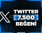 ⭐️[GARANTİLİ]⭐️ 7.500 Beğeni | Twitter (X)