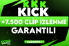 ⭐[GARANTİLİ] +7.500 CLİP İZLENME⭐