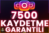 ⭐️ [GARANTİLİ] 7500 İNSTAGRAM KAYDETME ⭐