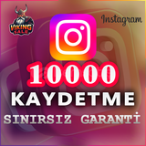 ⭐️ [GARANTİLİ] 10000 İNSTAGRAM KAYDETME ⭐