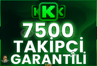 ⭐️ [GARANTİLİ] 7500 KİCK TAKİPÇİ ⭐