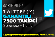 GARANTİLİ | 7500 TAKİPÇİ TWİTTER | KALİTELİ