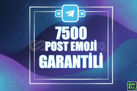 ⭐️ [GARANTİLİ] 7500 TELEGRAM POST EMOJİ⭐