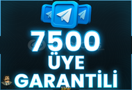 ⭐️ [DÜŞÜŞSÜZ!] 7500 TELEGRAM ÜYE ⭐