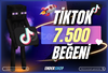 ⚡[Hızlı] 7500 TikTok Beğeni - Garantili☘️