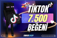 ⚡[Hızlı] 7500 TikTok Beğeni - Garantili☘️