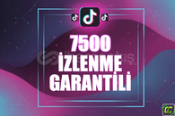 ⭐️ [GARANTİLİ] 7500 TİKTOK İZLENME ⭐
