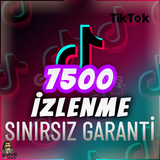 ⭐️ [GARANTİLİ] 7500 TİKTOK İZLENME ⭐