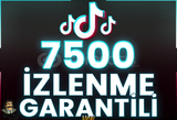 ⭐️ [GARANTİLİ] 7500 TİKTOK İZLENME ⭐
