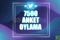 ⭐️ [GARANTİLİ] 7500 TWİTTER ANKET OYLAMA ⭐