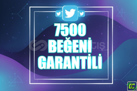 ⭐️ [GARANTİLİ] 7500 TWİTTER BEĞENİ ⭐