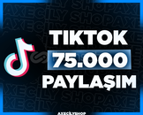 ⭐️[GARANTİLİ]⭐️ 75.000 Paylaşım | TikTok
