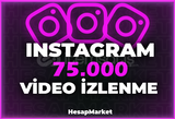 ⭐ GARANTİLİ ⭐ 75.000 VİDEO İZLENME