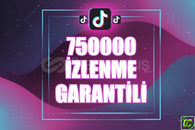 ⭐️ [GARANTİLİ] 750000 TİKTOK İZLENME ⭐