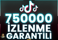 ⭐️ [GARANTİLİ] 750000 TİKTOK İZLENME ⭐