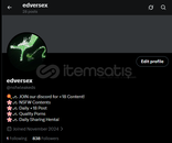 ⭐️ [Garantili] 850 TAKİPÇİLİ NSFW HESABI 